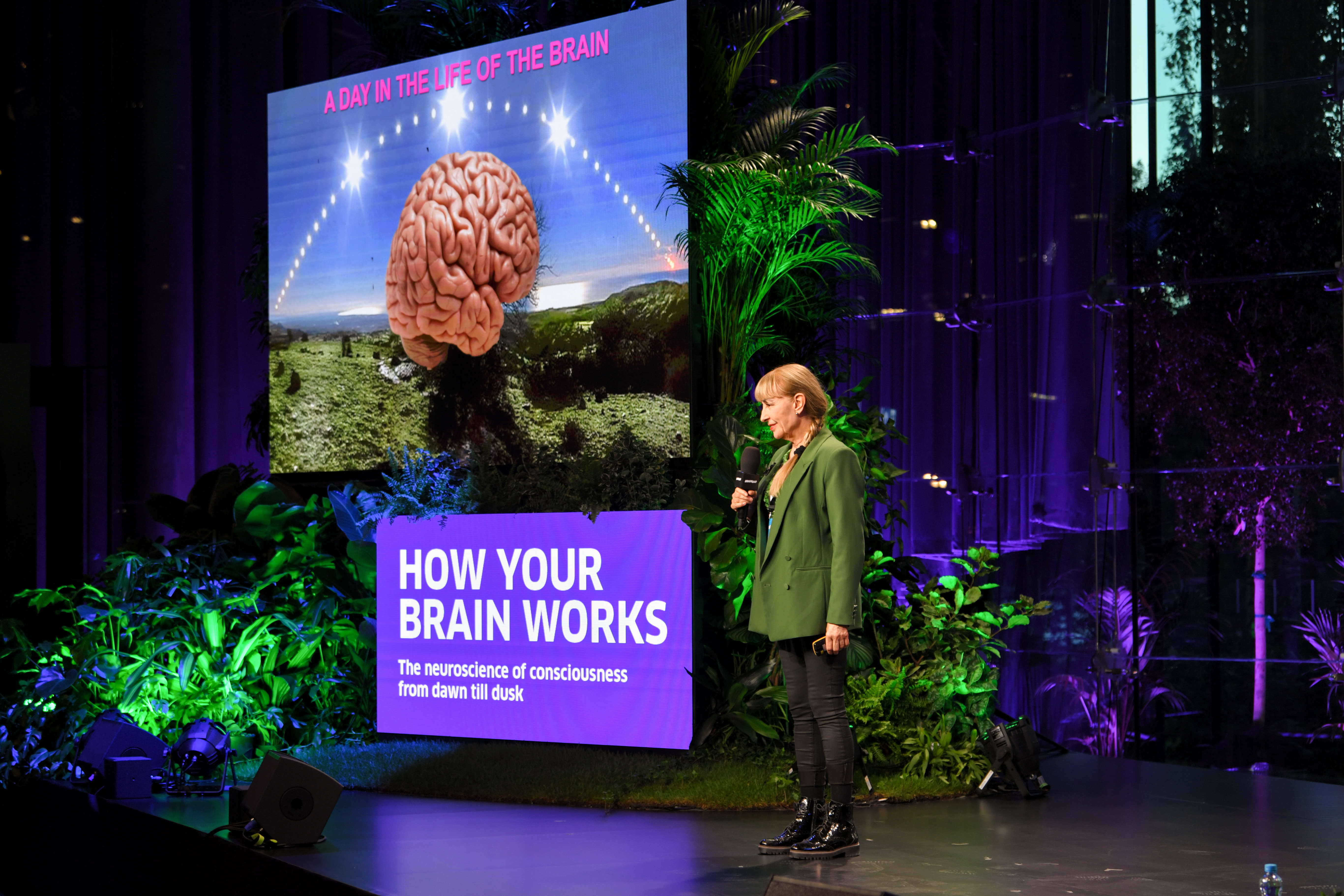 Susan Greenfield speaks at Brain Bar Festival in Budapest